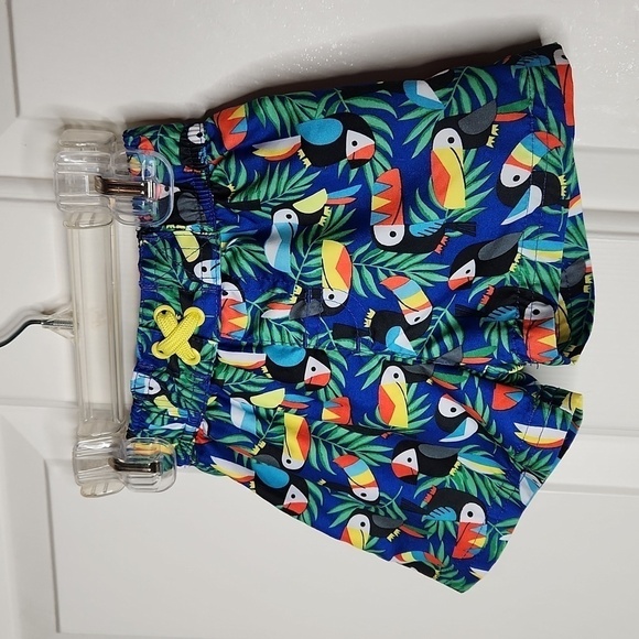CAT & Jack Toucan Swim Trunks 18M - Picture 2 of 8